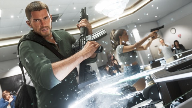 GTA 6 missions: a shootout inside an office tower
