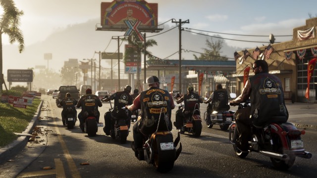 GTA 6 Ambrosia: bikers on the main road