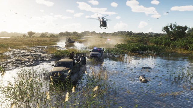GTA 6 Grassrivers: swamp police chase
