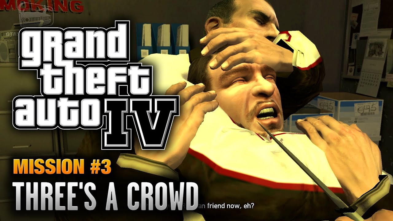 Cheat GTA 4 – Mission 3 – Three’s a Crowd