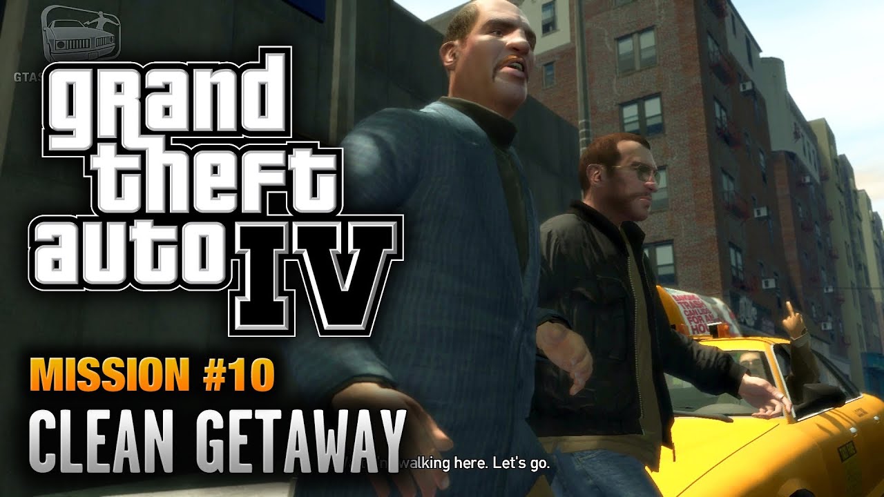 Cheat GTA 4 – Mission 10 – Clean Getaway