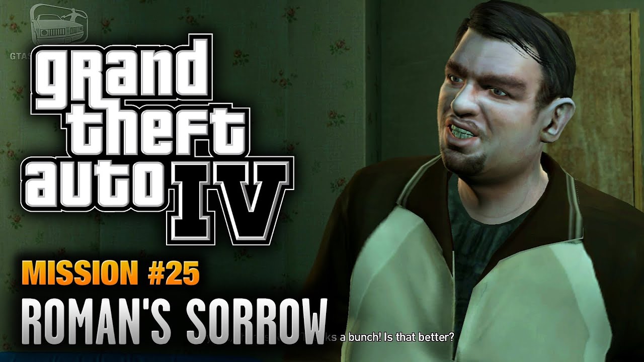 Cheat GTA 4 – Mission 25 – Roman’s Sorrow