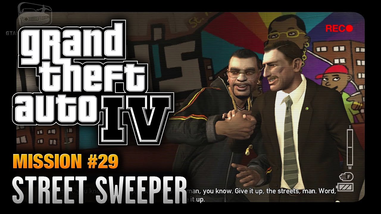 Cheat GTA 4 – Mission 29 – Street Sweeper