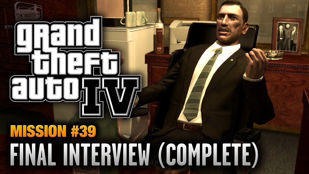 Cheat GTA 4 – Mission 39 – Final Interview