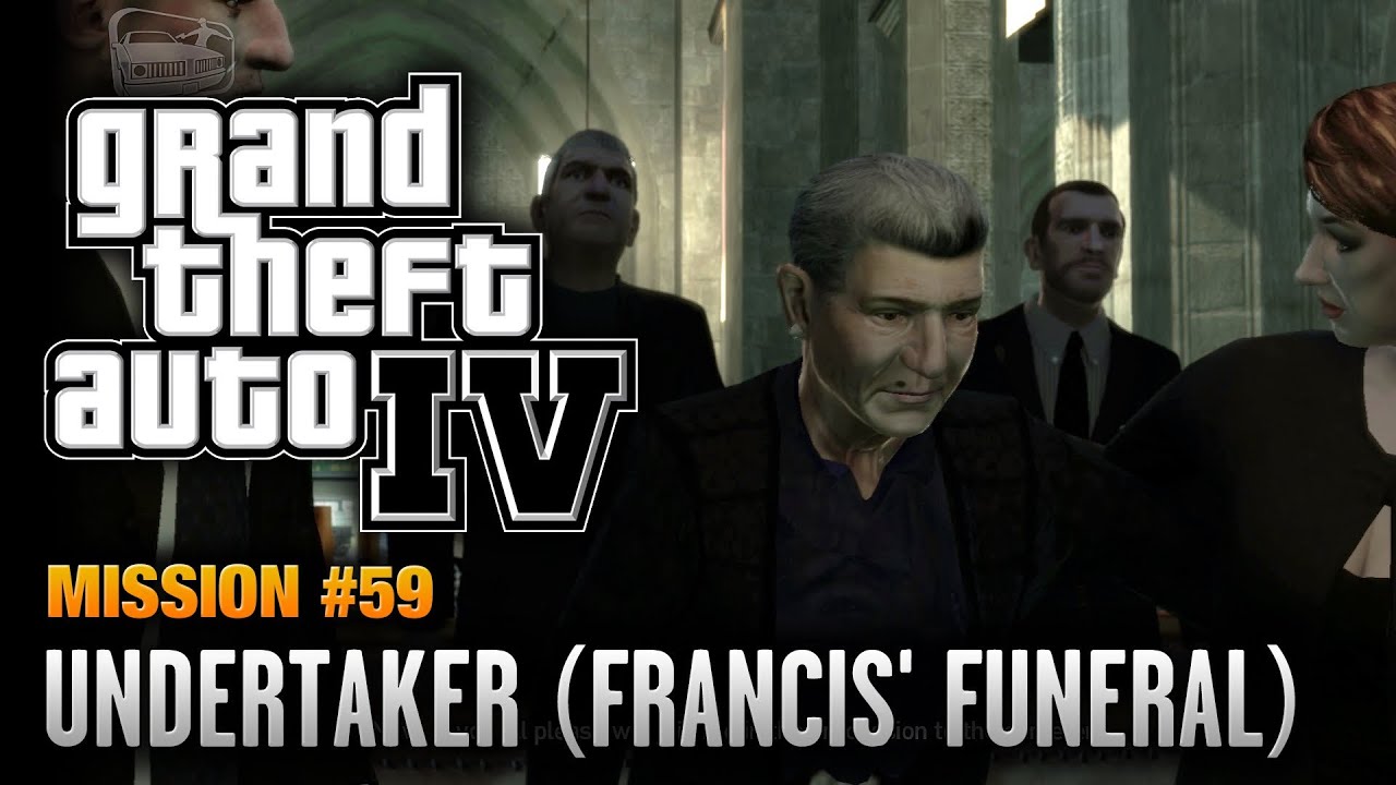 Cheat GTA 4 – Mission 59 – Undertaker (Francis’ Funeral)