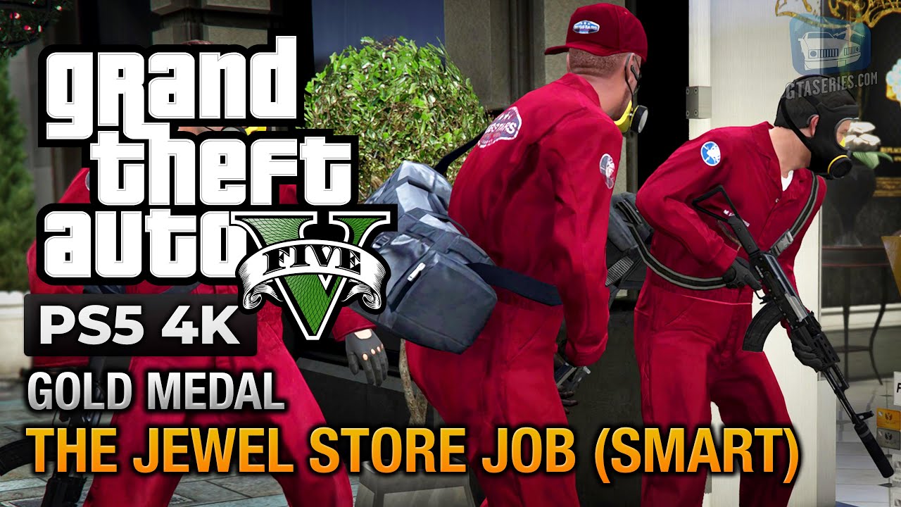 Cheat GTA 5 – Mission 17 – The Jewel Store Job Smart Approach