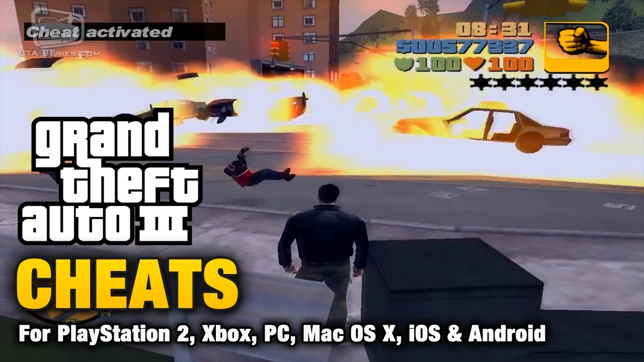 GTA 3 Cheats