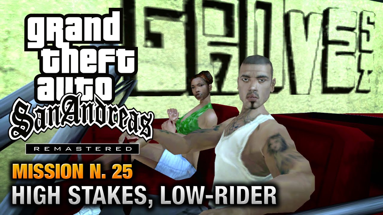 Cheat GTA San Andreas – Mission 25 – High Stakes, Low-rider