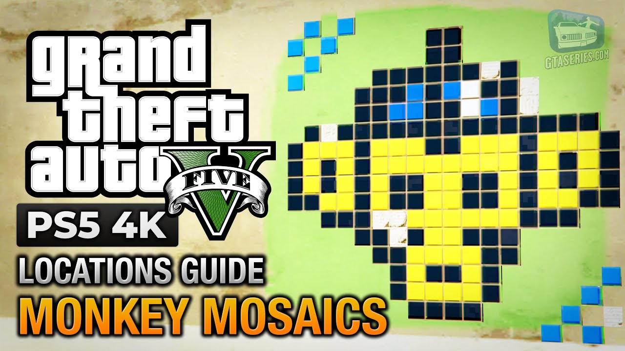 Cheat GTA 5 – Monkey Mosaics Location Guide