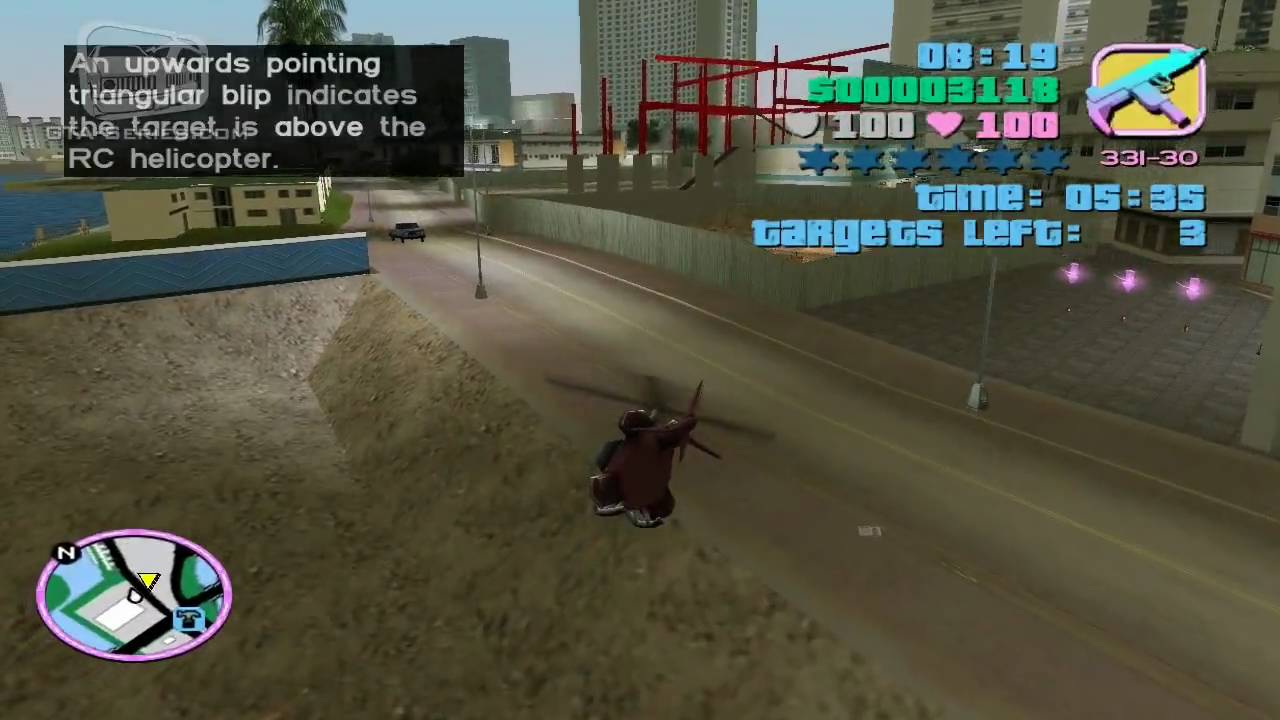 Cheat GTA Vice City – Mission 11 – Demolition Man