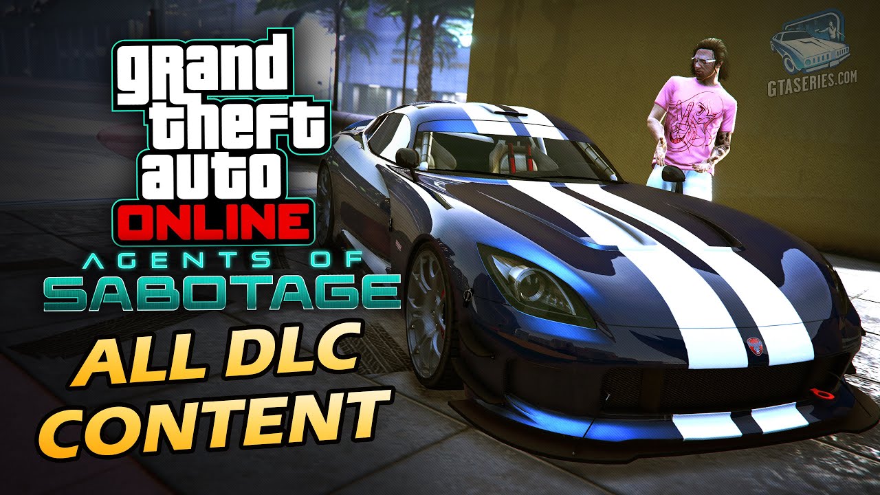 Cheat GTA Online: Agents of Sabotage – All DLC Content