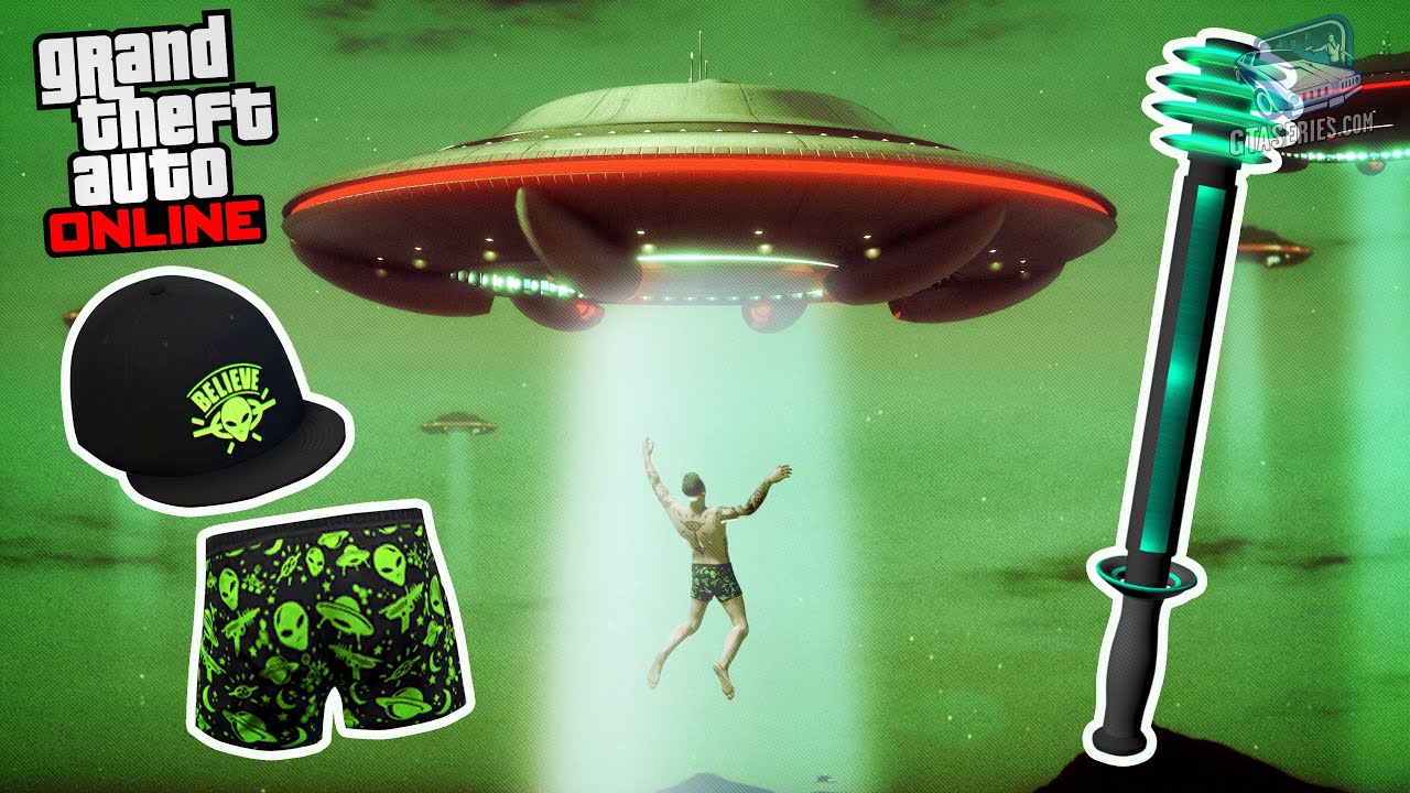 Cheat GTA Online Halloween – Alien UFO Sightseeing