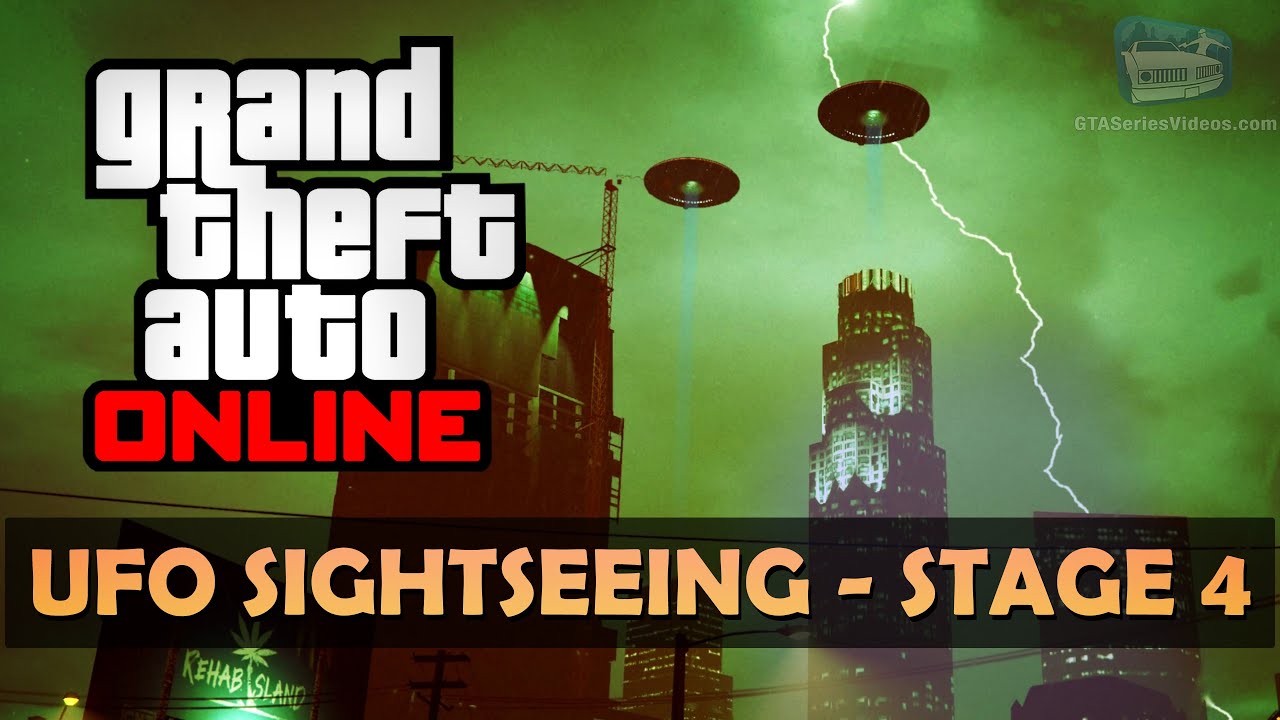 Cheat GTA Online Halloween – Alien UFO Sightseeing (Stage 4)