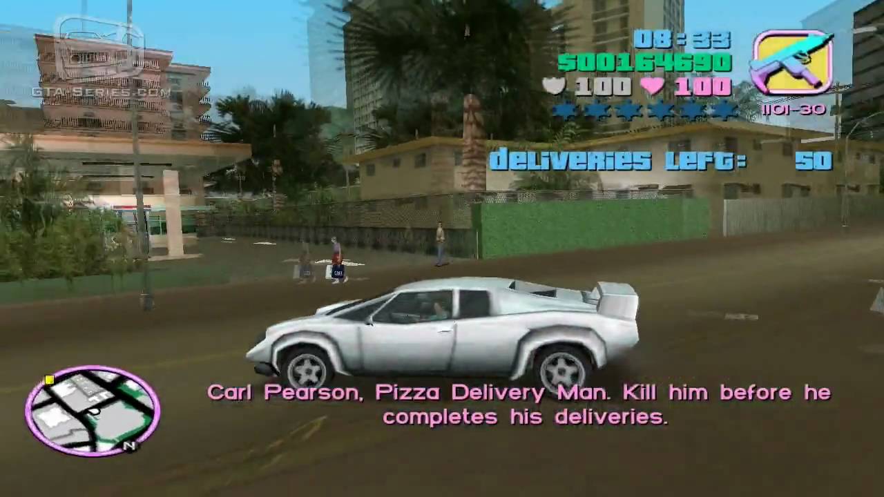 Cheat GTA Vice City – Mission 37 – Road Kill