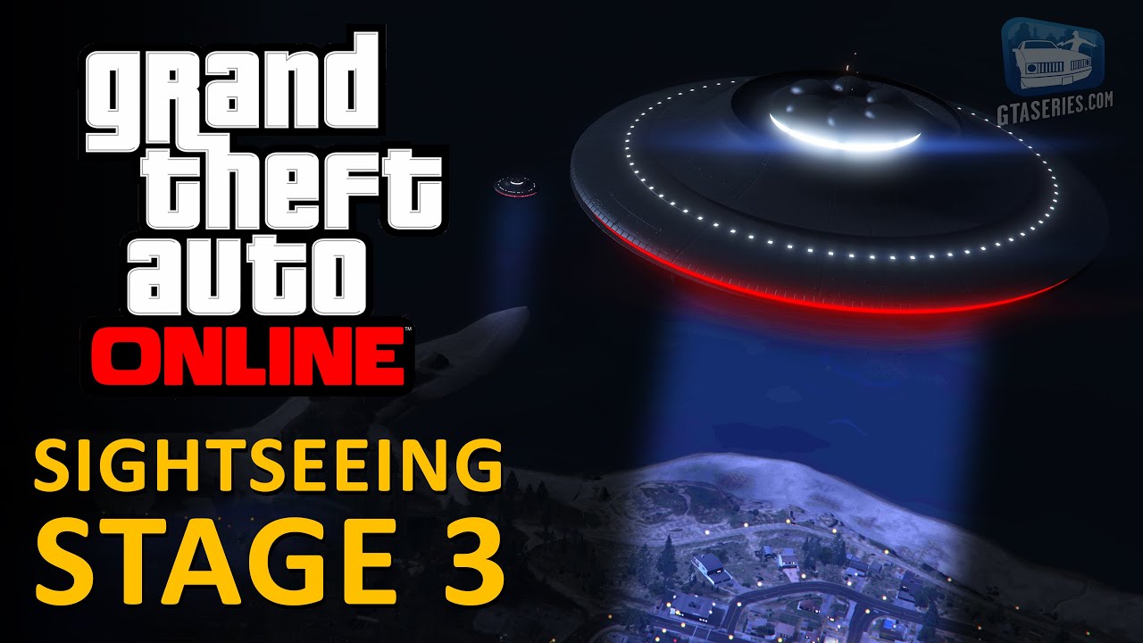 Cheat GTA Online Halloween – Alien UFO Sightseeing (Stage 3)