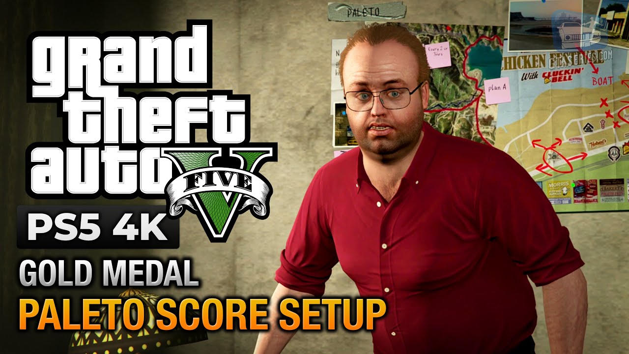 Cheat GTA 5 – Mission 48 – Paleto Score Setup