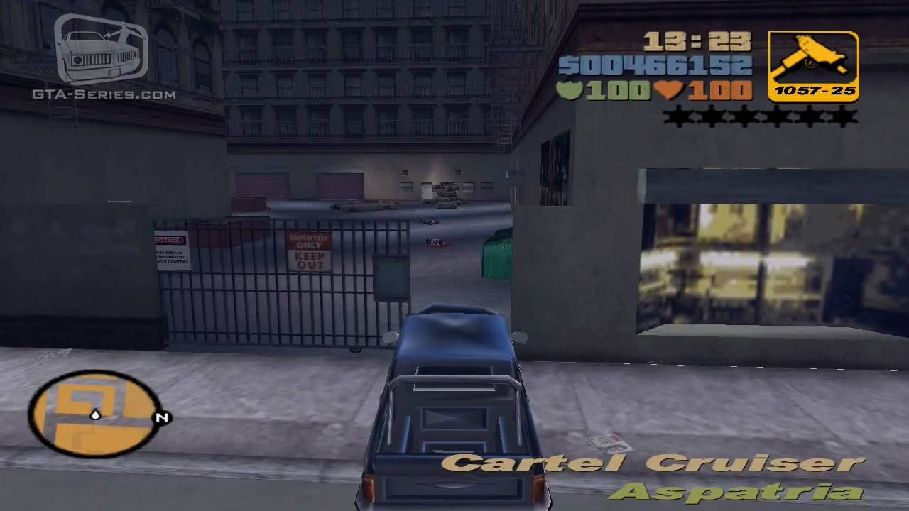 Cheat GTA 3 – Mission 46 – Liberator