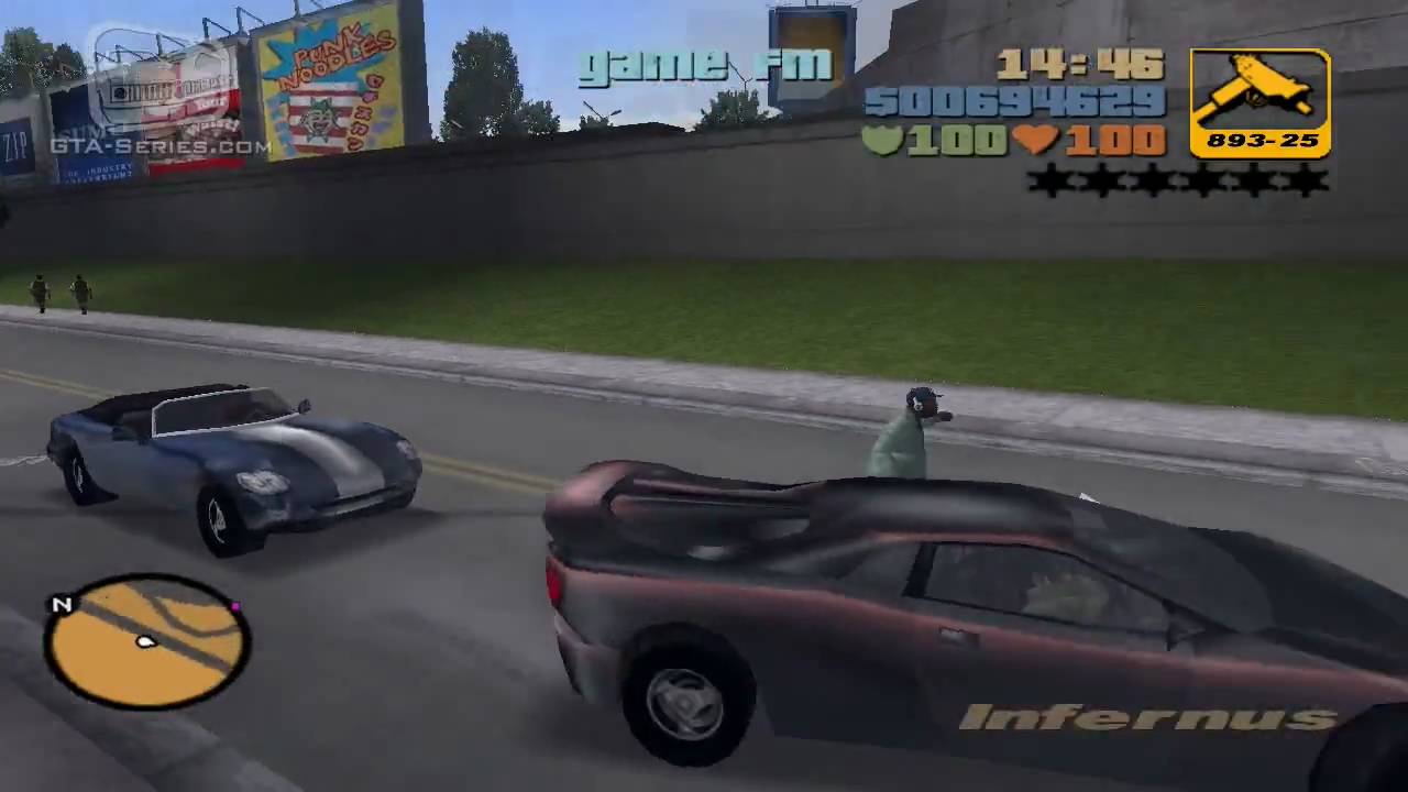 Cheat GTA 3 – Mission 53 – Marked Man