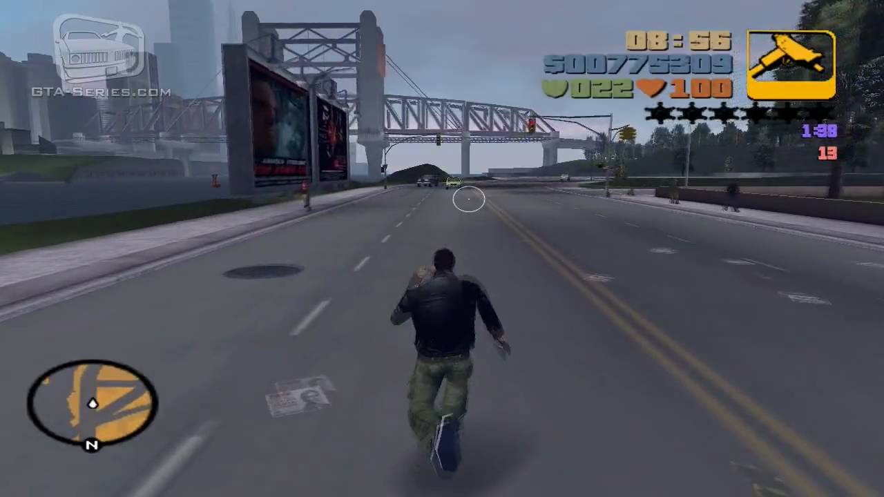 Cheat GTA 3 – Mission 58 – Uzi Money