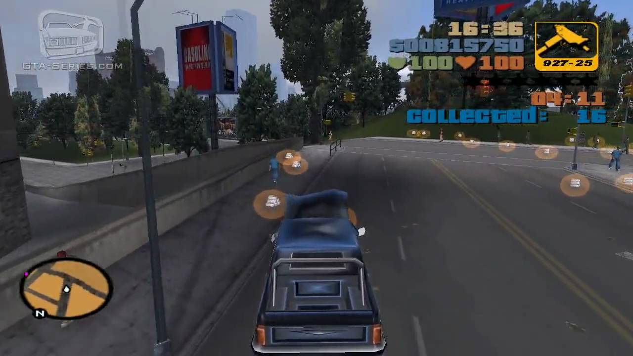 Cheat GTA 3 – Mission 61 – Bullion Run