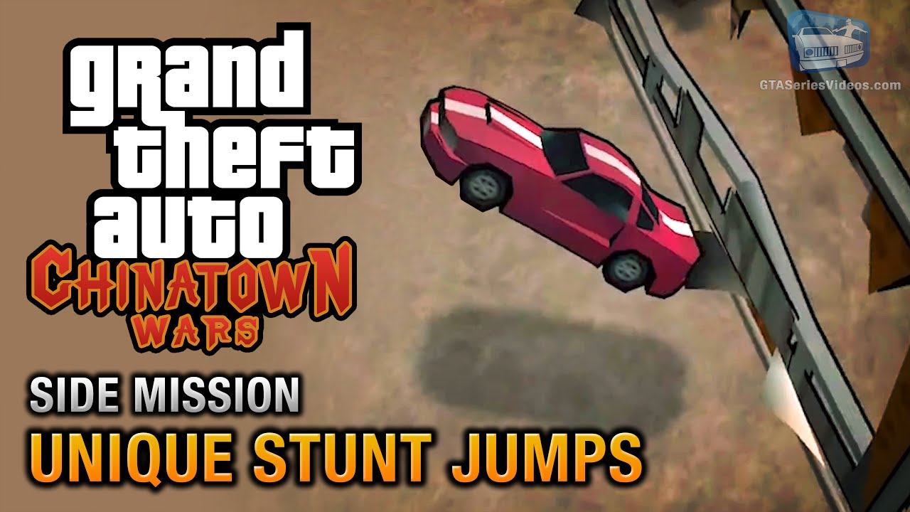 Cheat GTA Chinatown Wars – All Unique Stunt Jumps Locations