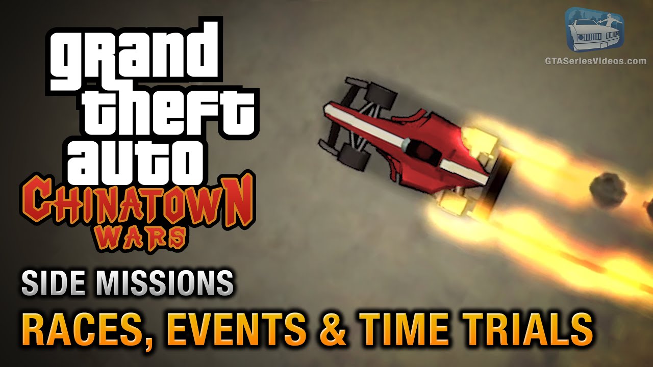 Cheat GTA Chinatown Wars – All Races, Events and Time Trials