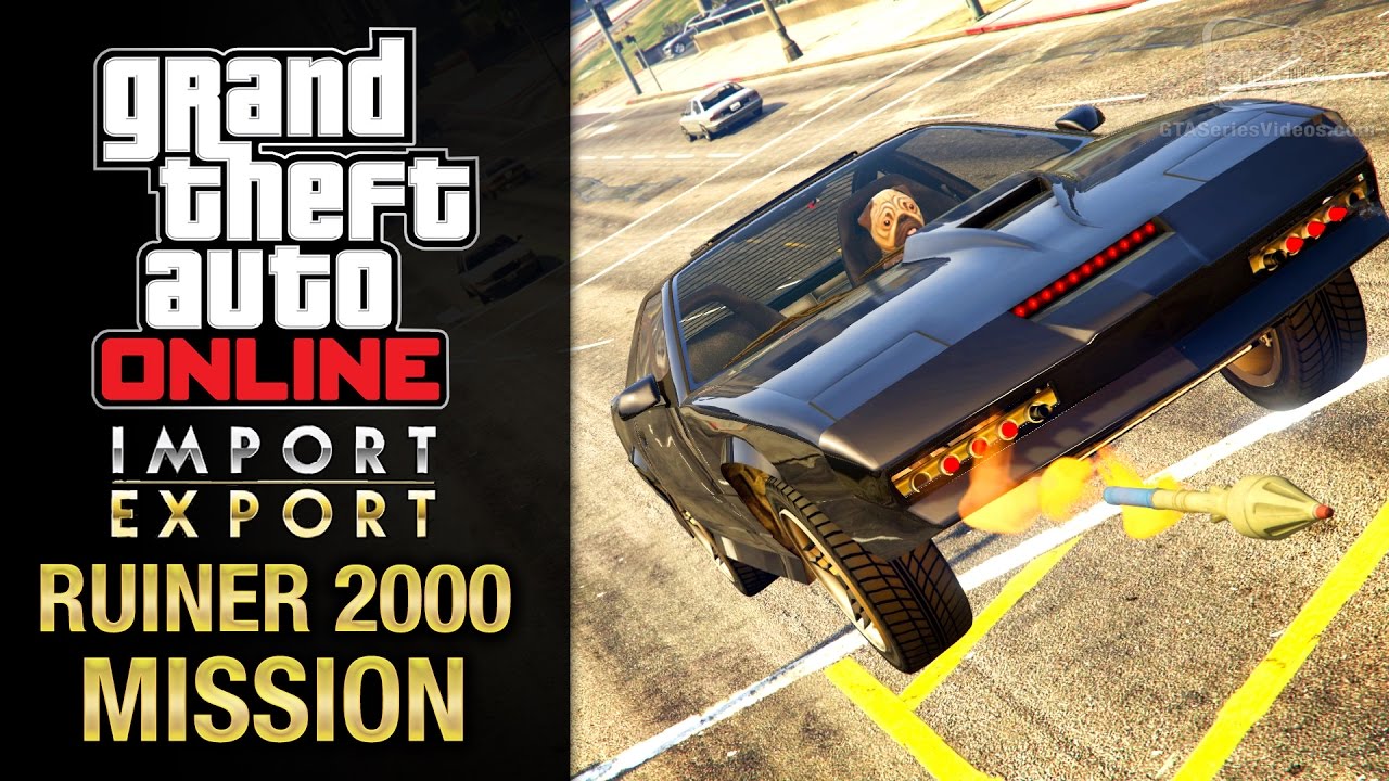 Cheat GTA Online Import/Export – Special Vehicle Work 8 – Ruiner 2000