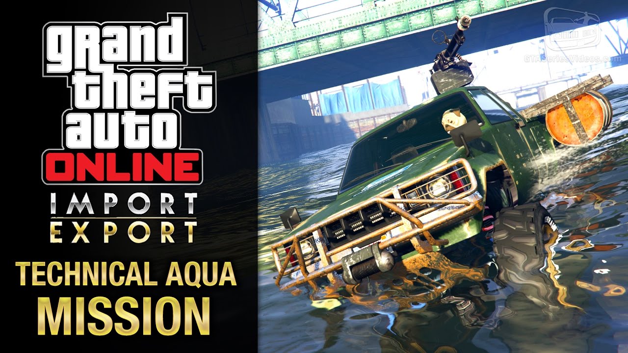 Cheat GTA Online Import/Export – Special Vehicle Work 6 – Technical Aqua