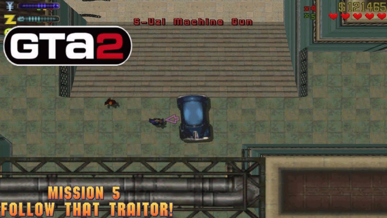 Cheat GTA 2 Mission 5 – Follow That Traitor!