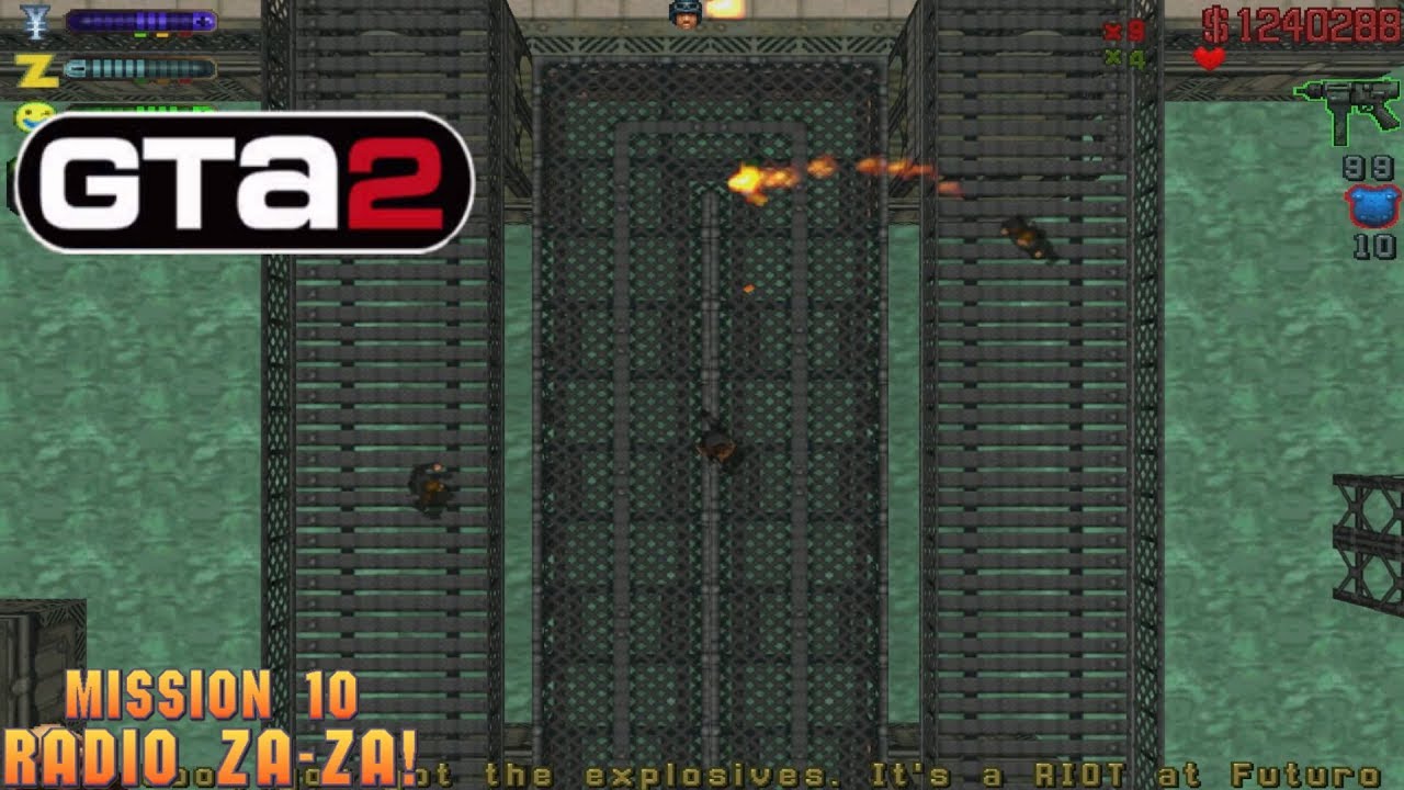 Cheat GTA 2 Mission 10 – Radio Za-Za!