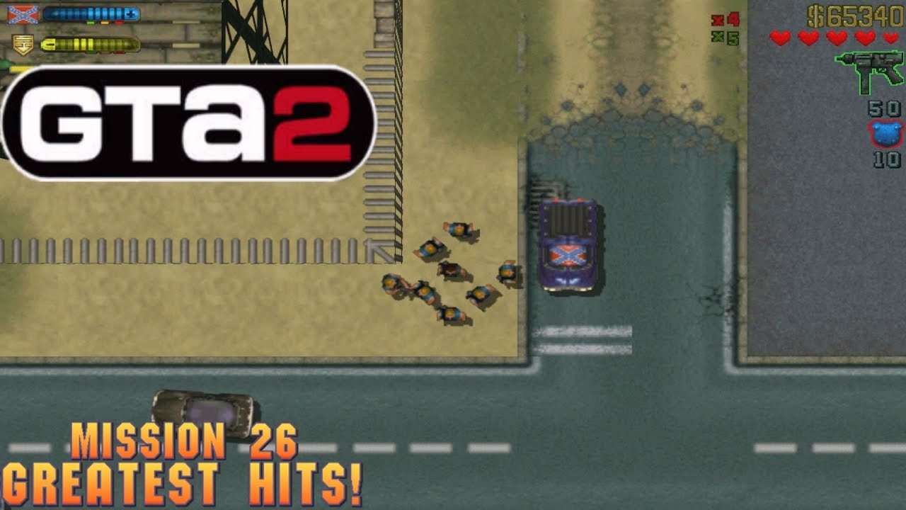 Cheat GTA 2 Mission 26 – Greatest Hits!