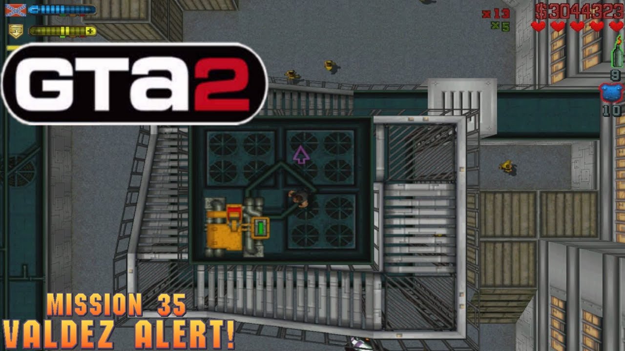 Cheat GTA 2 Mission 35 – Valdez Alert!