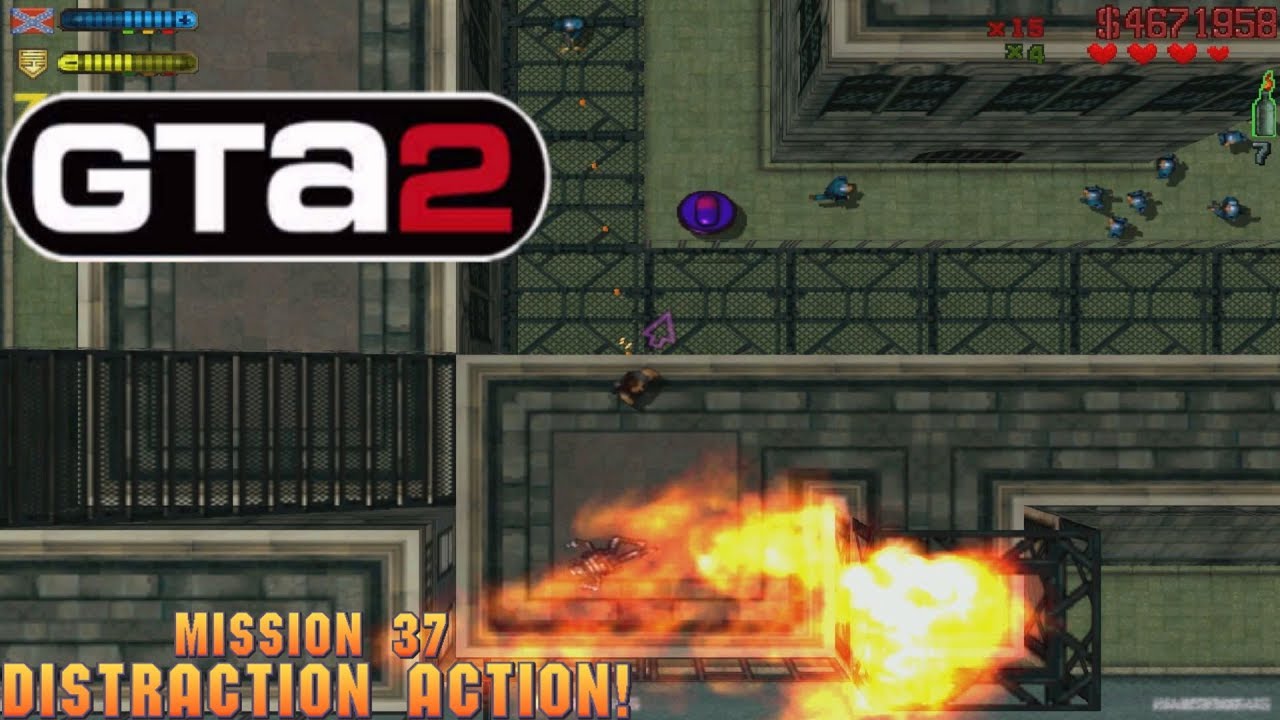 Cheat GTA 2 Mission 37 – Distraction Action!