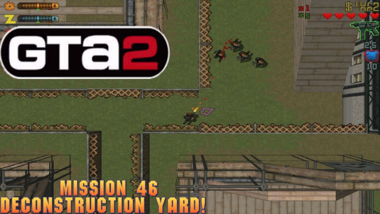 Cheat GTA 2 Mission 46 – Deconstruction Yard!