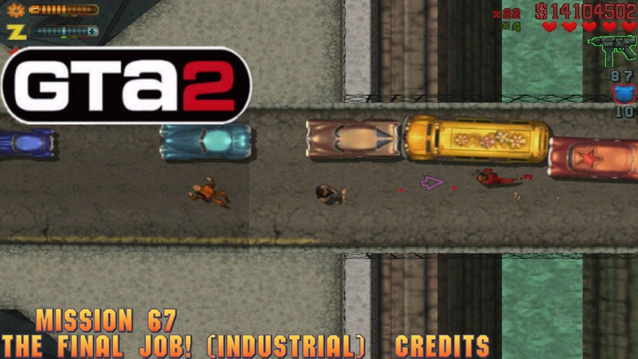 Cheat GTA 2 Mission 67 – The Final Job! (Industrial)