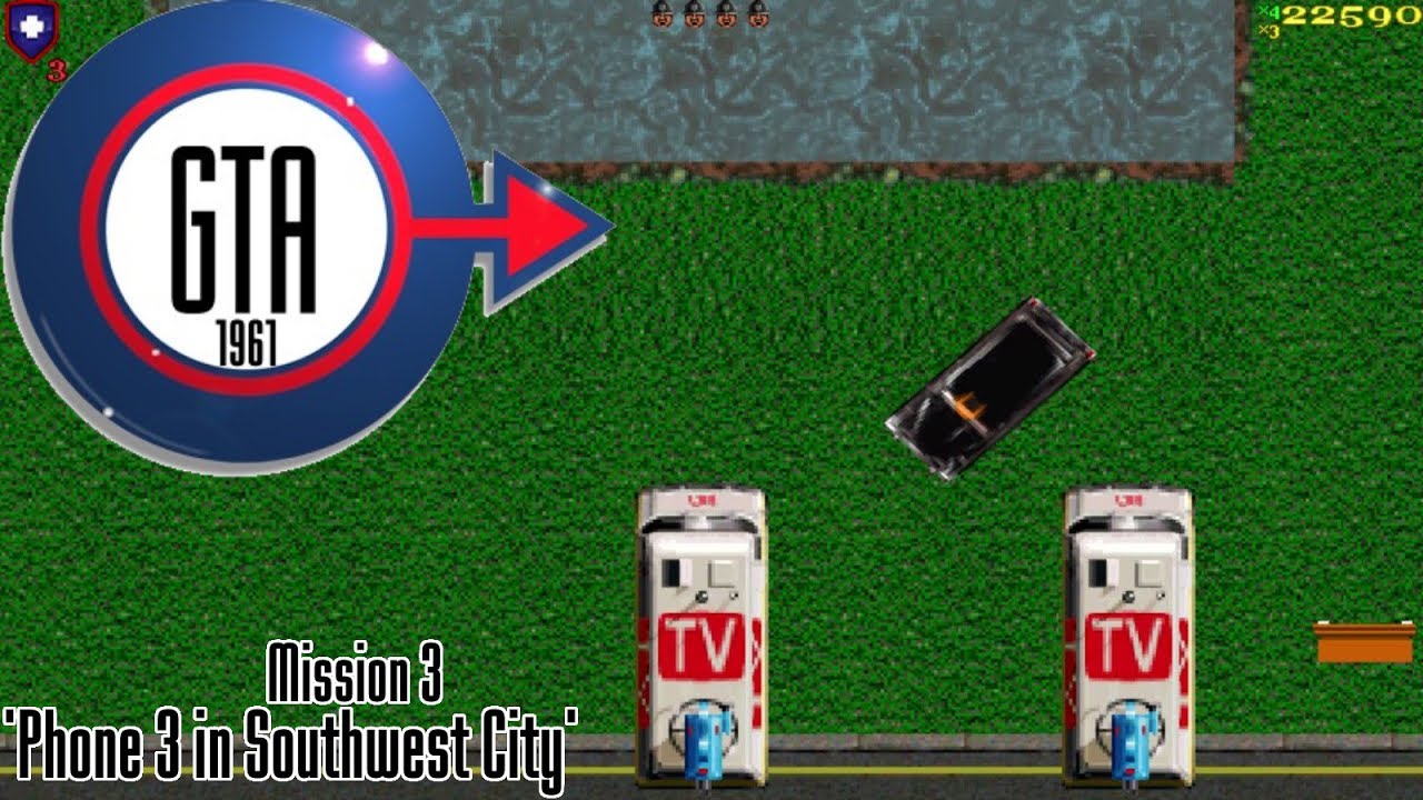 Cheat GTA: London 1961 Mission 3 – Phone 3 in Southwest City