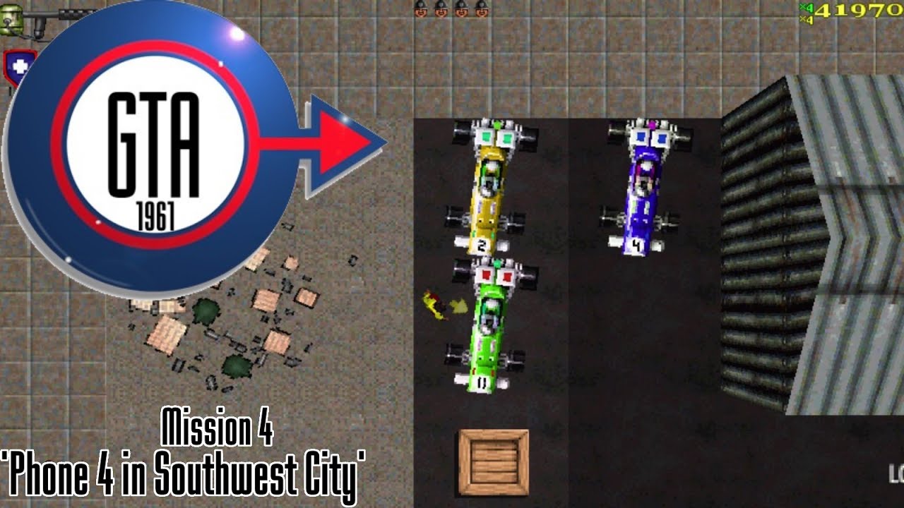 Cheat GTA: London 1961 Mission 4 – Phone 4 in Southwest City