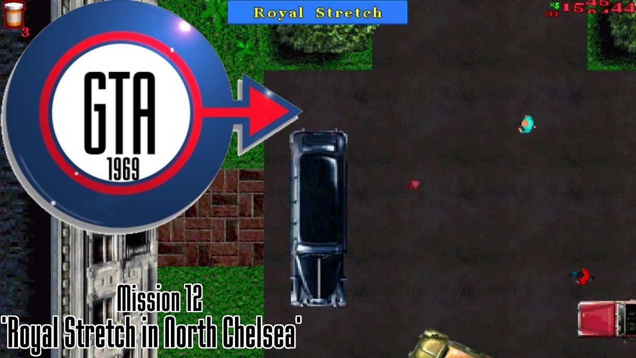 Cheat GTA: London 1969 Mission 12 – Royal Stretch in North Chelsea