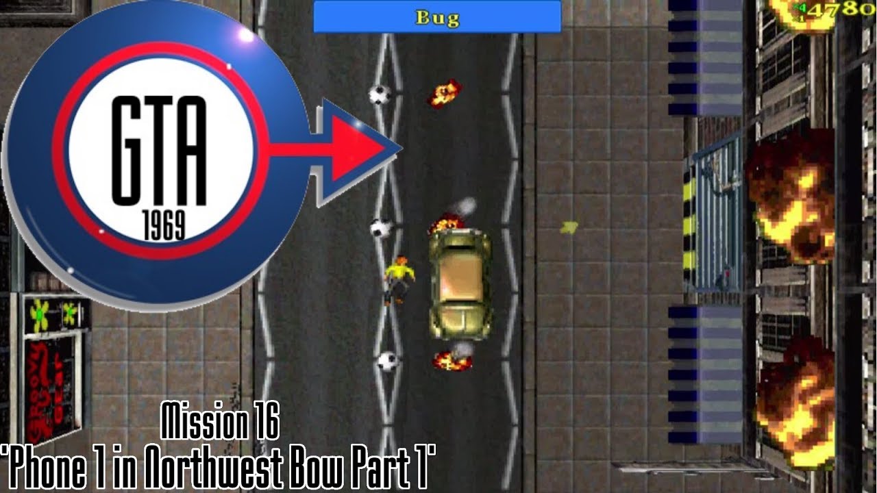 Cheat GTA: London 1969 Mission 16 – Chelsea Smile Beginning & Phone 1 in Northwest Bow Part 1