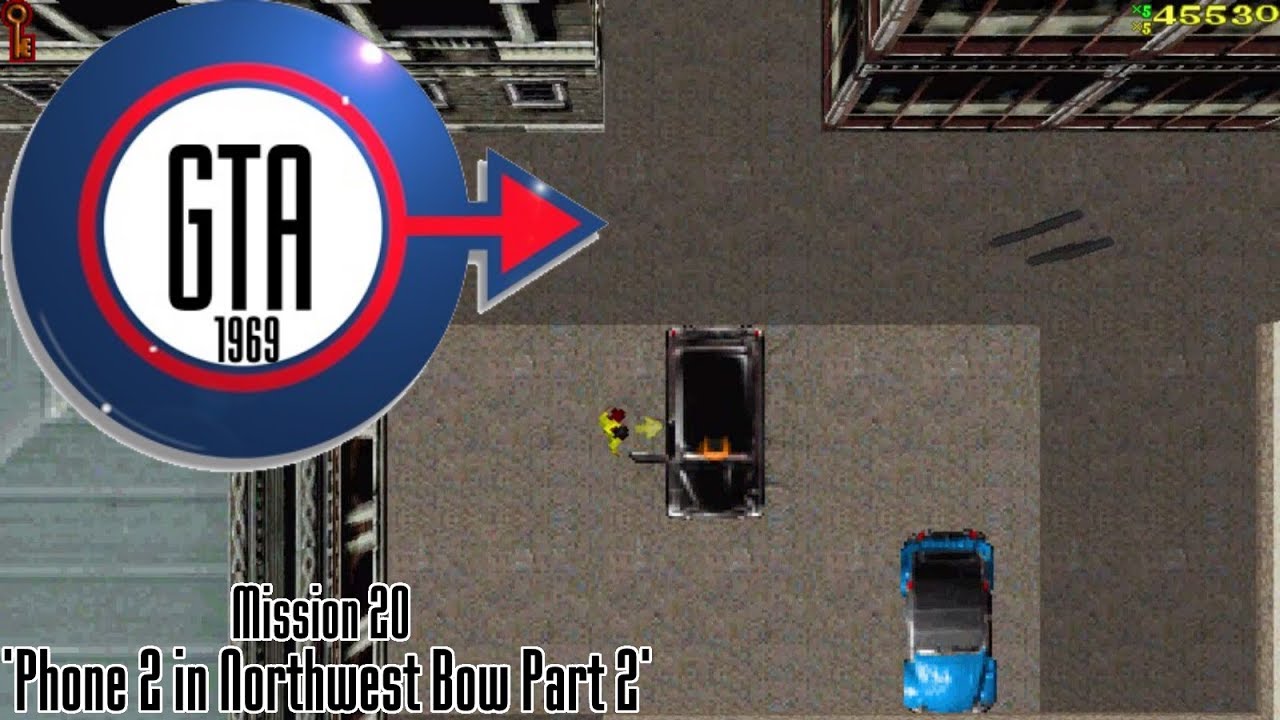 Cheat GTA: London 1969 Mission 20 – Phone 2 in Northwest Bow Part 2