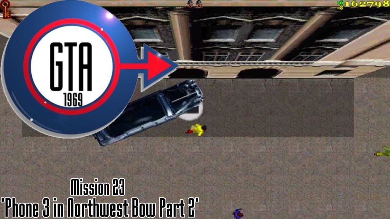 Cheat GTA: London 1969 Mission 23 – Phone 3 in Northwest Bow Part 2