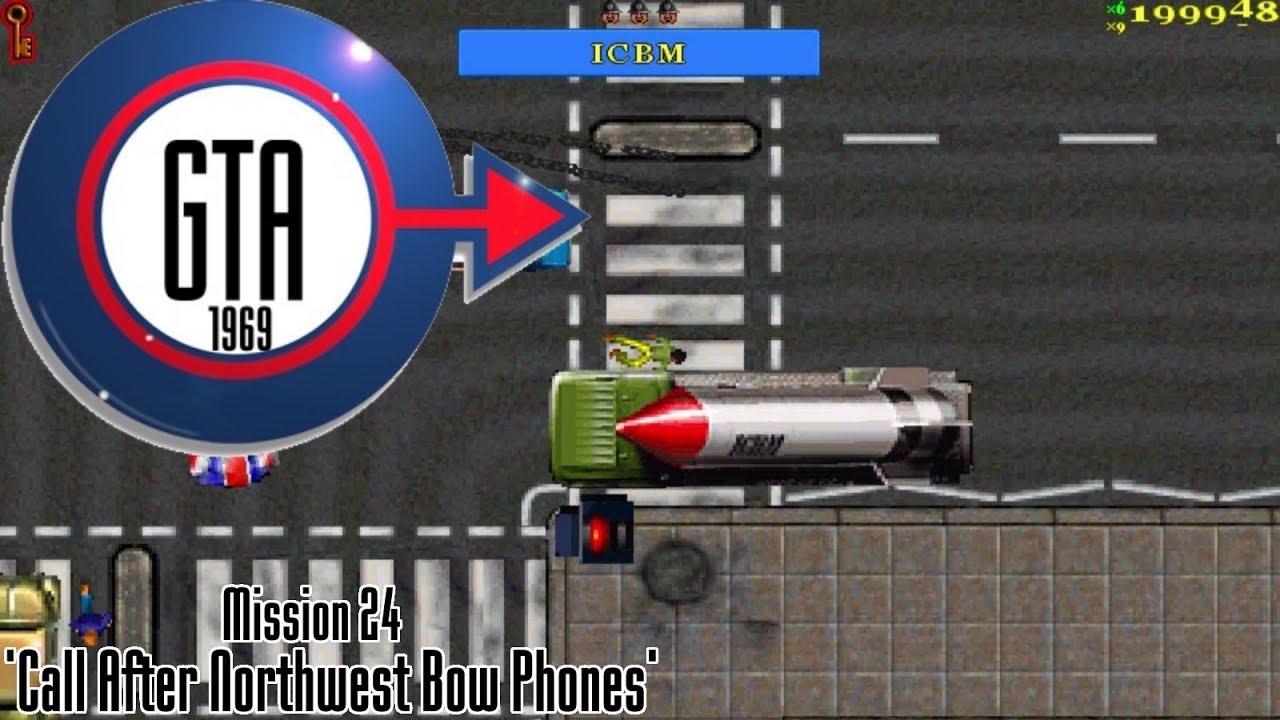 Cheat GTA: London 1969 Mission 24 – Call After Northwest Bow Phones