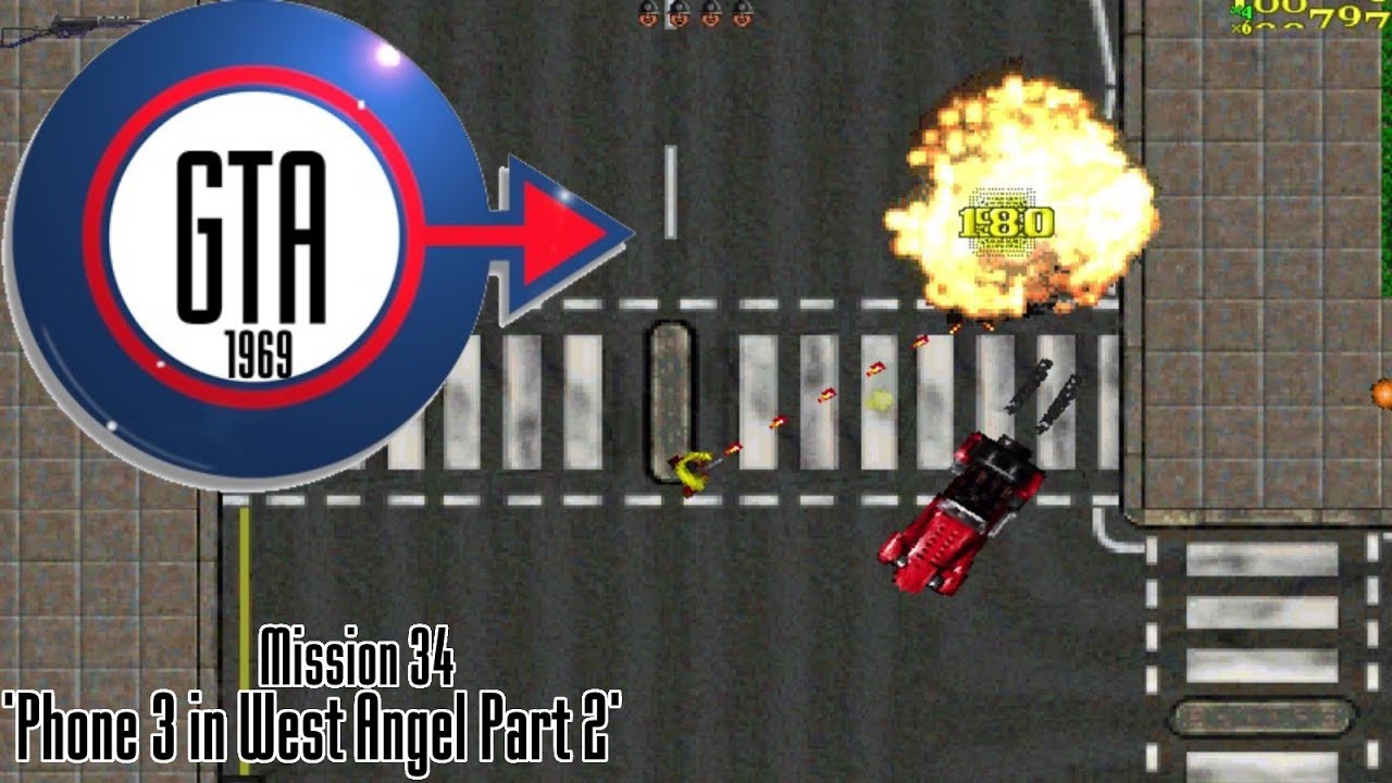 Cheat GTA: London 1969 Mission 34 – Phone 3 in West Angel Part 2