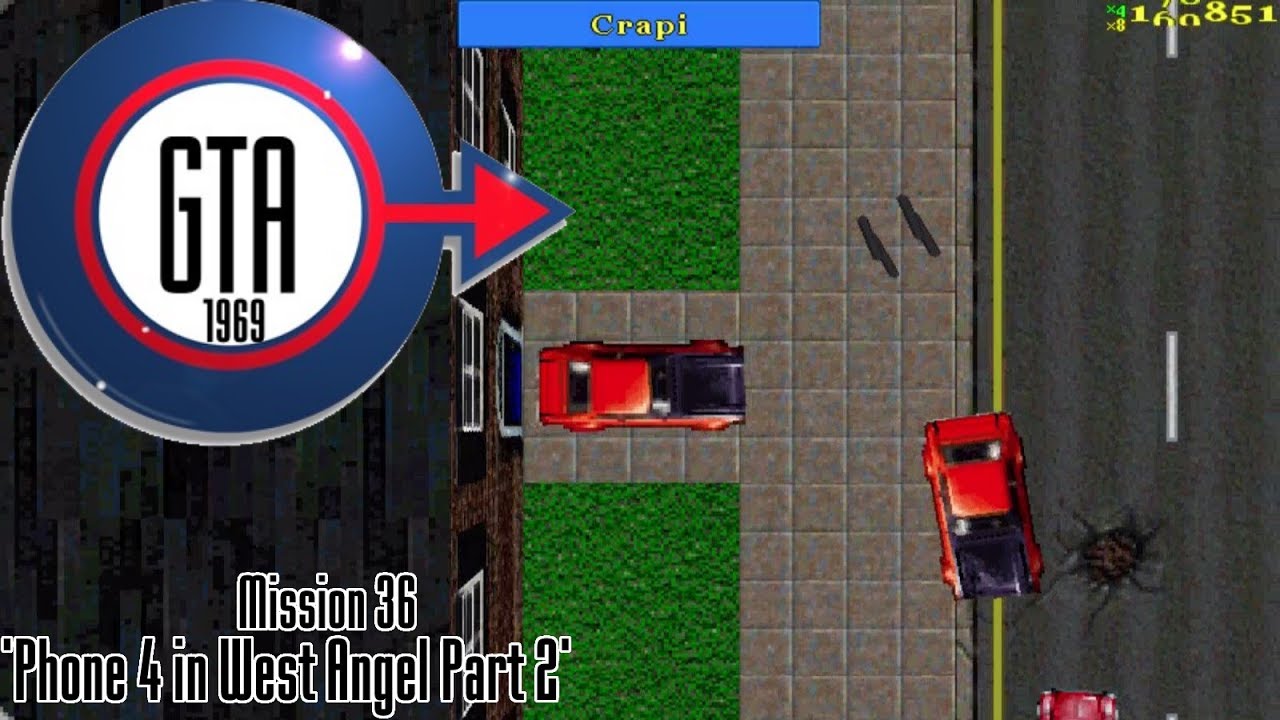 Cheat GTA: London 1969 Mission 36 – Phone 4 in West Angel Part 2