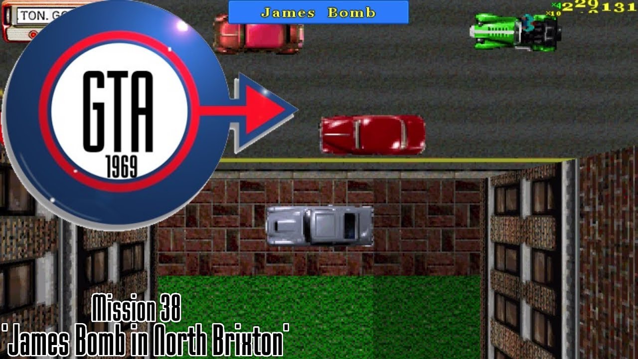 Cheat GTA: London 1969 Mission 38 – James Bomb in North Brixton