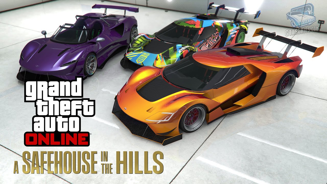 Cheat GTA Online – A Safehouse in the Hills – Progen Luiva & Vapid FMJ Mk V