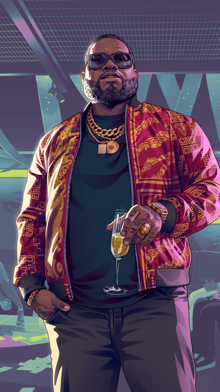 GTA 6 wallpaper: Boobie Ike, portrait format