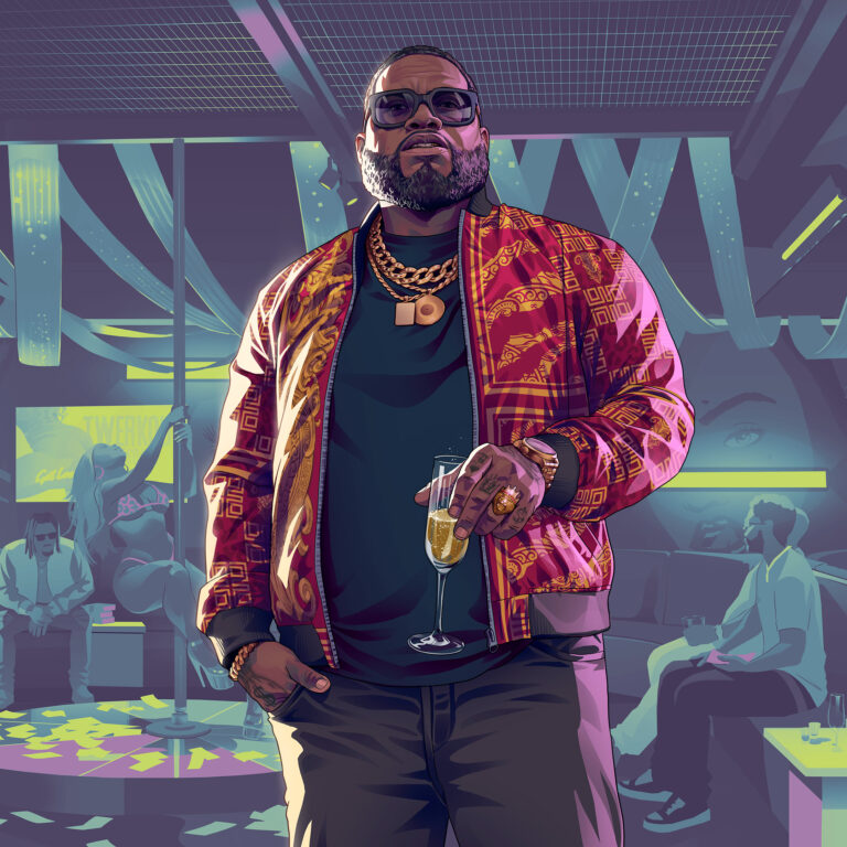 GTA 6 wallpaper: Boobie Ike, square format