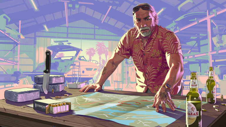 GTA 6 wallpaper: Brian Heder, desktop format