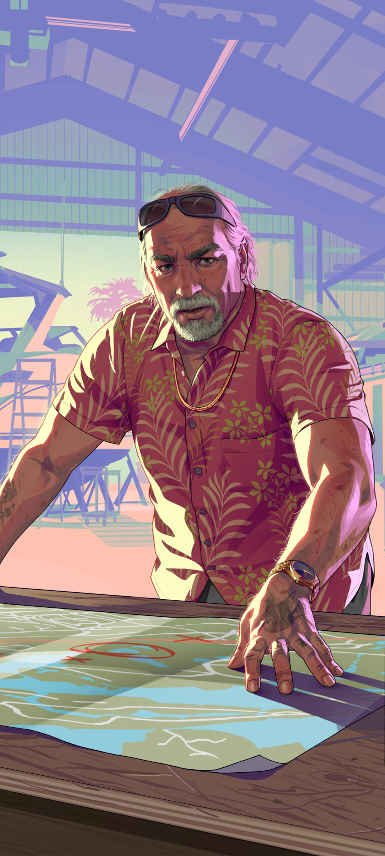 GTA 6 wallpaper: Brian Heder, phone format